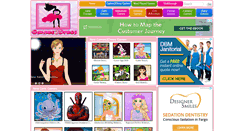 Desktop Screenshot of games2dress.com